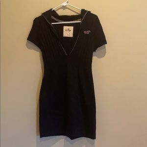 Hollister navy blue sweater dress kids large